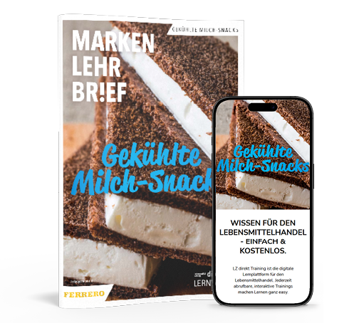 Gekühlte Milch-Snacks