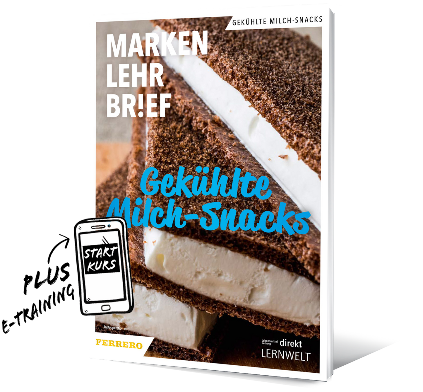 Gekühlte Milch-Snacks