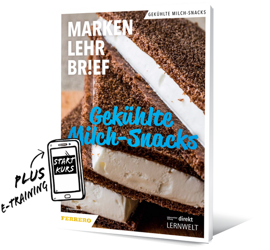 Gekühlte Milch-Snacks