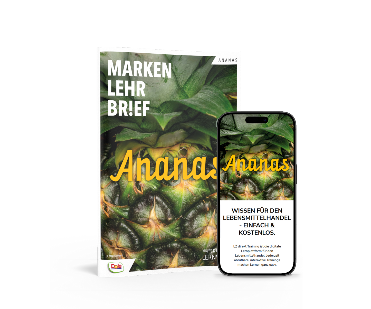 A TEST - Markenlehrbrief Ananas