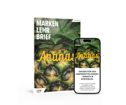A TEST - Markenlehrbrief Ananas