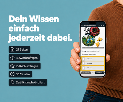 A TEST - Markenlehrbrief Ananas