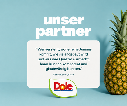 A TEST - Markenlehrbrief Ananas