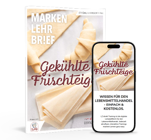 Gekühlte Frischteige