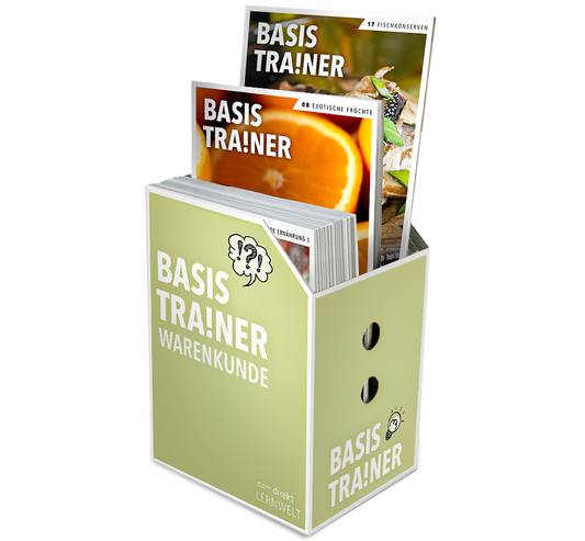 Basistrainer Komplettbox Warenkunde